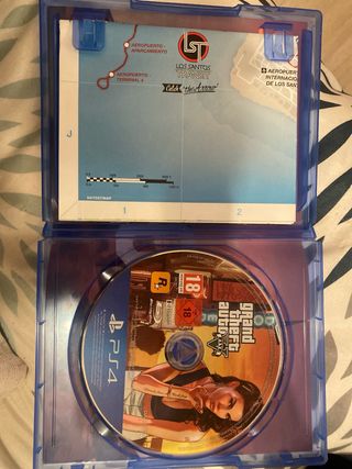 JUEGO PS4 GTA (v) Five