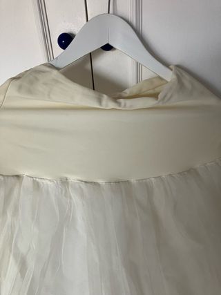 Cancan novia crudo Talla36-38