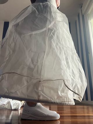 Cancan novia crudo Talla36-38