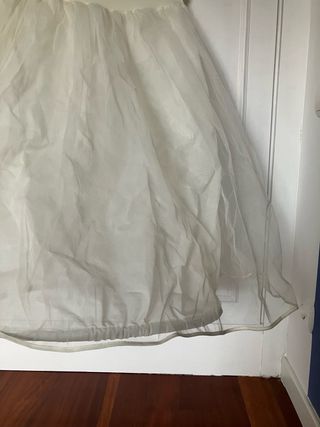 Cancan novia crudo Talla36-38