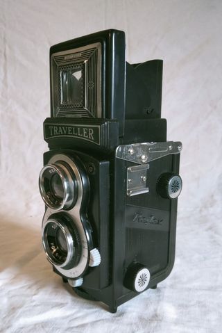 Reflex type traveller camera con borsa