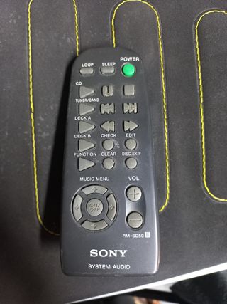 Cadena de sonido SONY