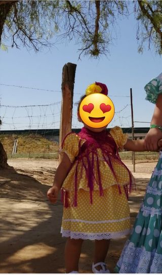 Traje de flamenca
