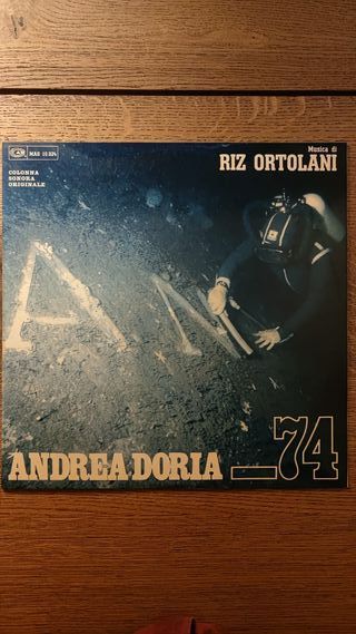 Riz Ortolani, "Andrea Doria - 74", copia promo