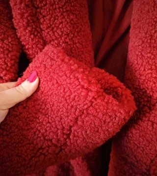 Cappotto donna abrigo Teddy Bershka