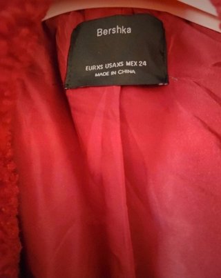 Cappotto donna abrigo Teddy Bershka