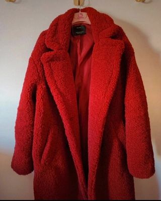 Cappotto donna abrigo Teddy Bershka