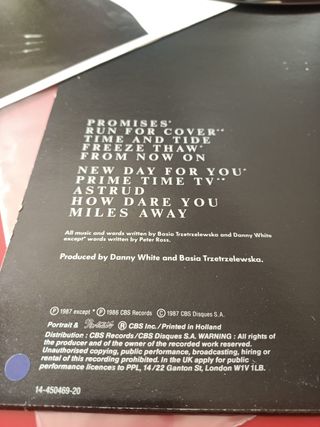 LP vinilo BASIA: time & tide