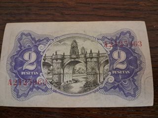 Billete 2 PESETAS 1938 REPUBLICA ESPAÑOLA