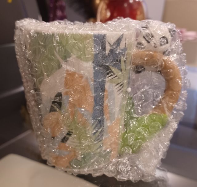 Tazza nuova con panda