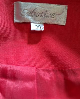 CABOTINE CHAQUETA ROJA T-38