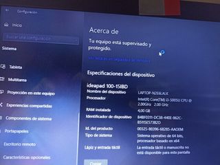 Pc portatil lenovo i3