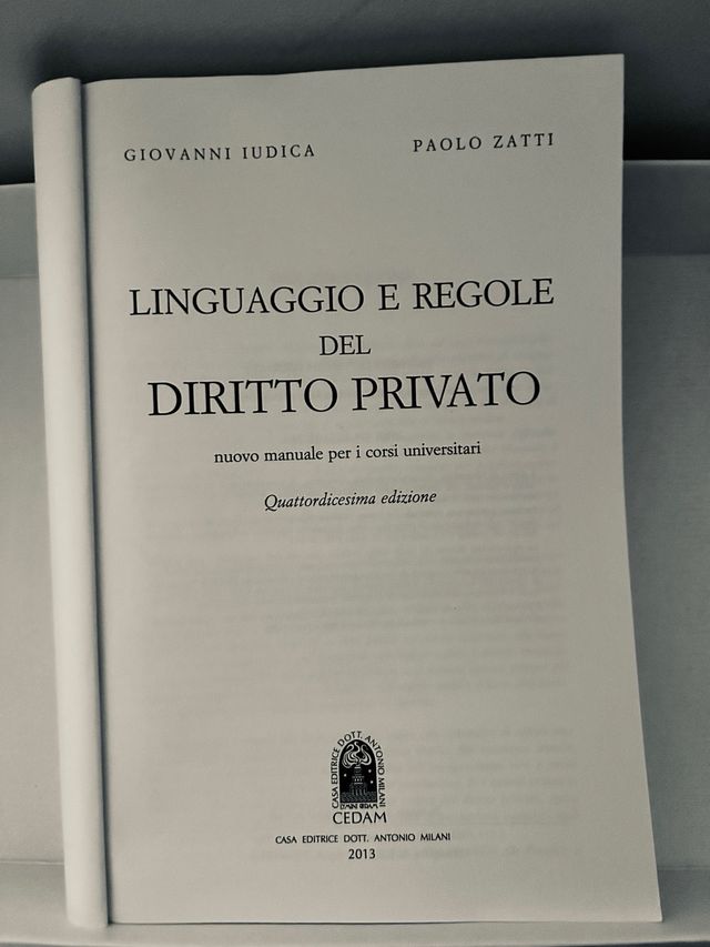 Libro: Linguaggio e regole del diritto privato