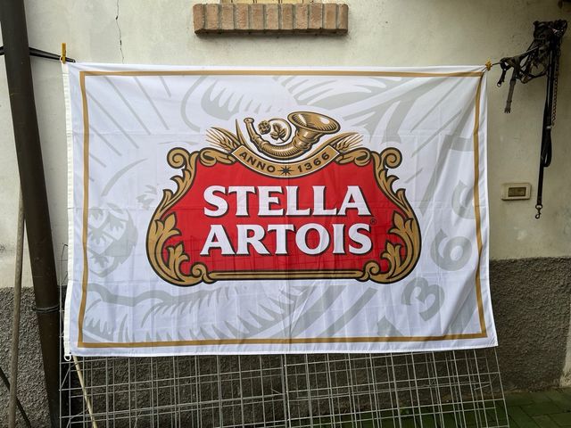 Bandiera birra Stella Artois