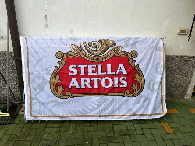 Bandiera birra Stella Artois