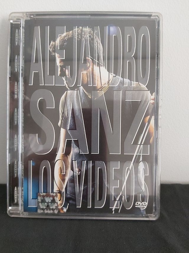 DVD ALEJANDRO SANZ LOS VIDEOS