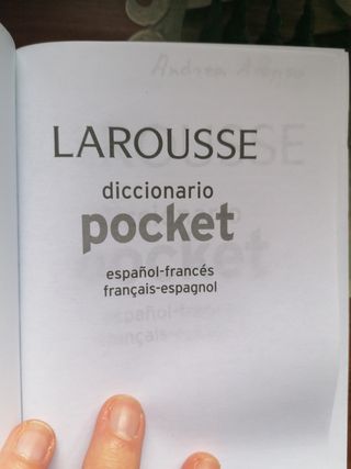 Diccionario Larousse francés