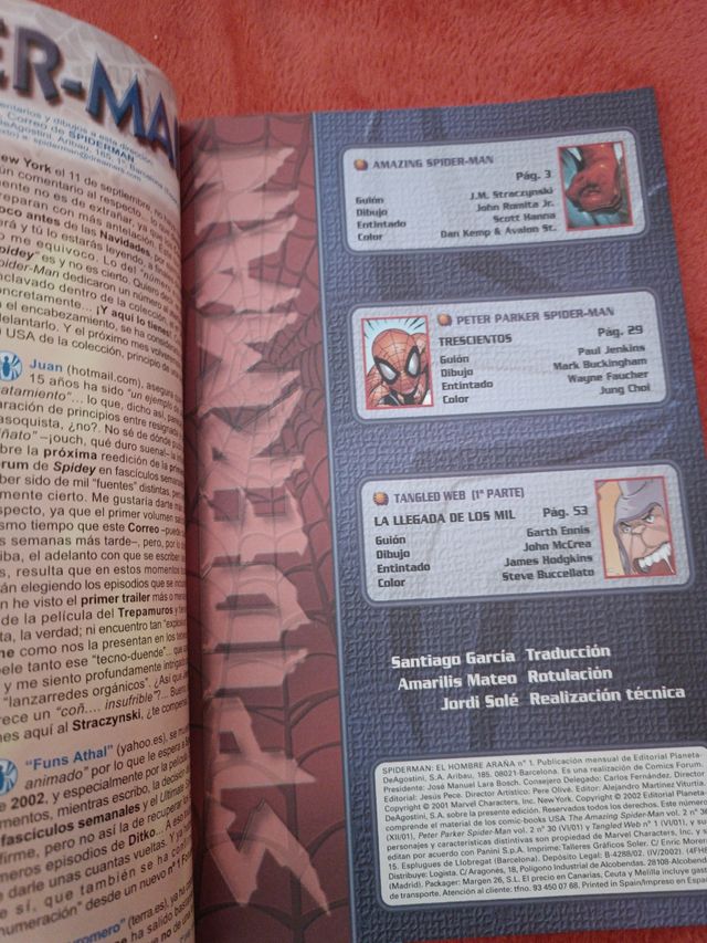 Spiderman El hombre Araña Lote 13 Tomos