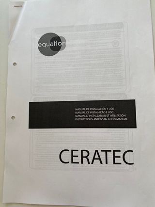 Radiador electrico o emisor termico con ruedas