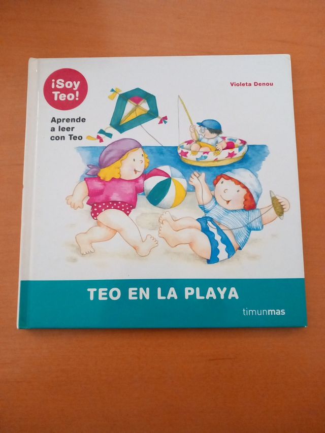Libro Teo en la playa