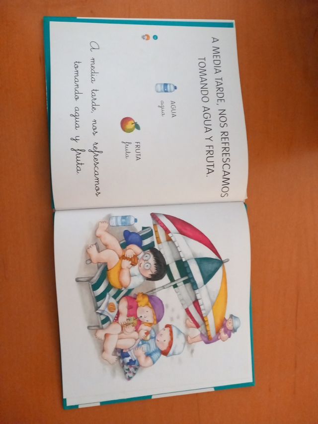 Libro Teo en la playa