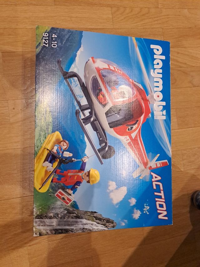Playmobil 9127 helicóptero de rescate
