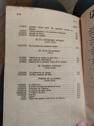 Poesías completas Antonio Machado