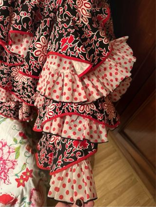 Vestido gitana talla 48-50 