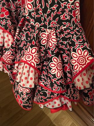 Vestido gitana talla 48-50 