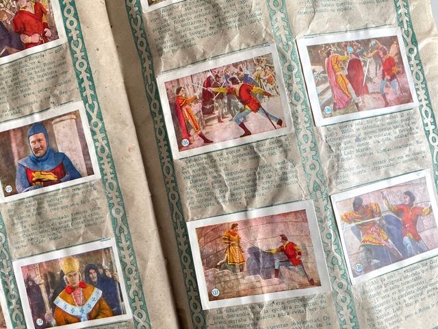 ROBIN DE LOS BOSQUES album cromos FLYINN