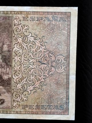 1000 Pesetas 1938