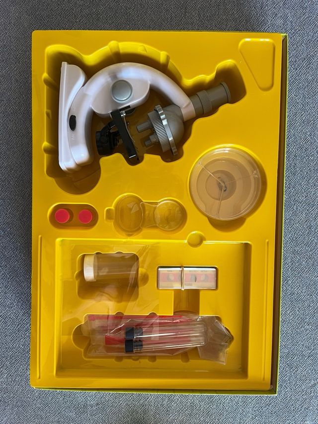 Juego de microscopio