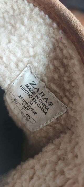 Botas marrones borreguito