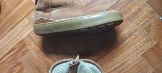 Botas marrones borreguito