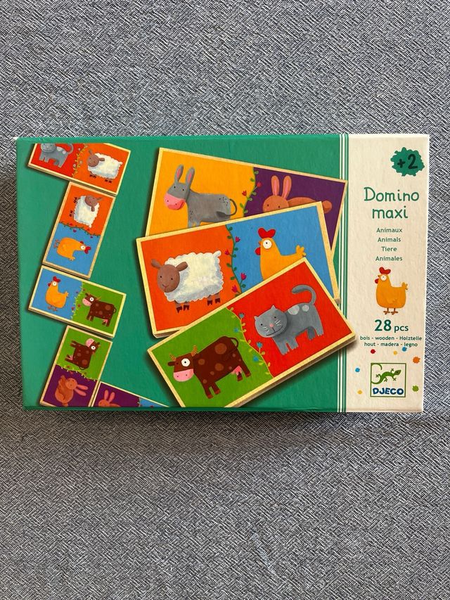 Juego Domino maxi madera