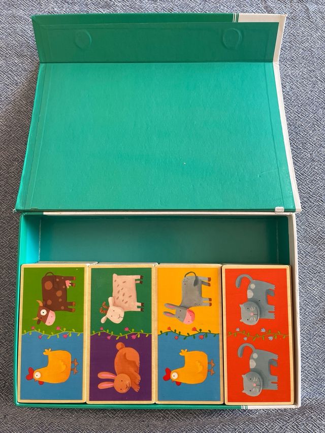 Juego Domino maxi madera