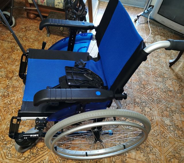 Silla De Ruedas Plegable