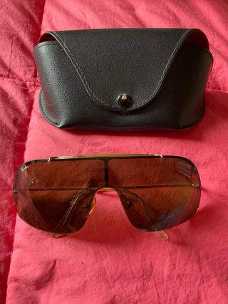 Ray-Ban occhiali RB3160 Wings || 001 large marroni