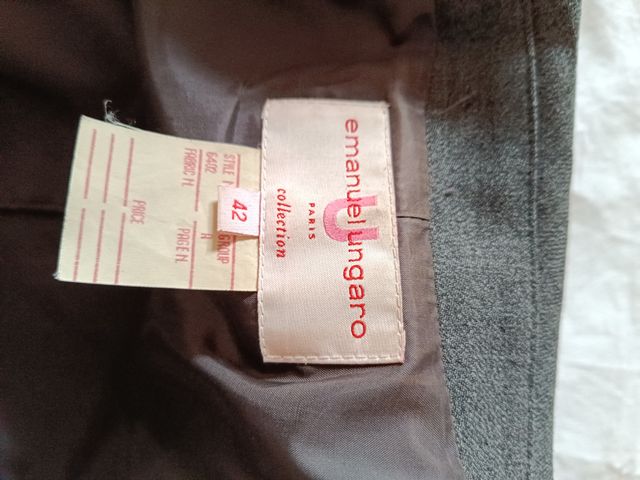 Completo donna E.Ungaro giacca + gilet lana