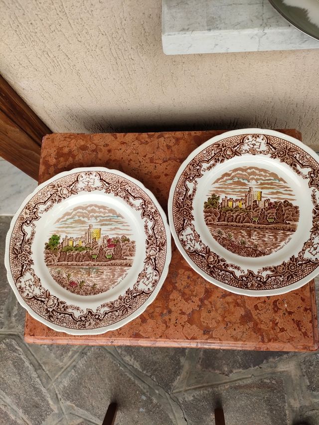 Coppia piatti vintage