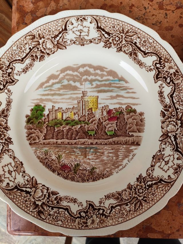 Coppia piatti vintage