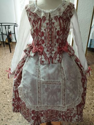 Traje huertana niña ,3,4 años,según niña