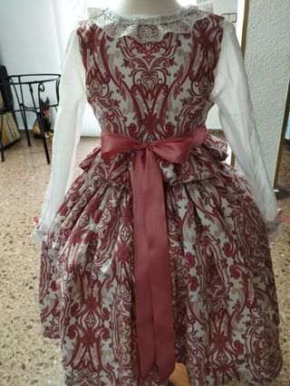 Traje huertana niña ,3,4 años,según niña