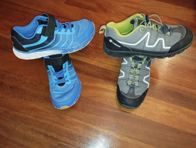 Pack 2 pares de zapatillas talla 36