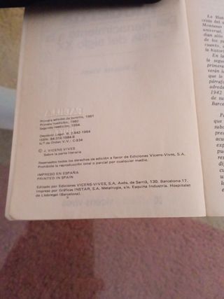 Historia general moderna. J. Vicens Vives