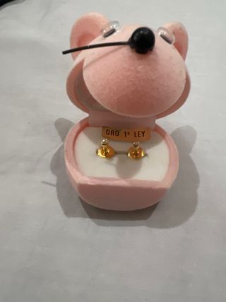 Pendientes Oro niña