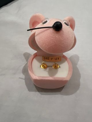 Pendientes Oro niña