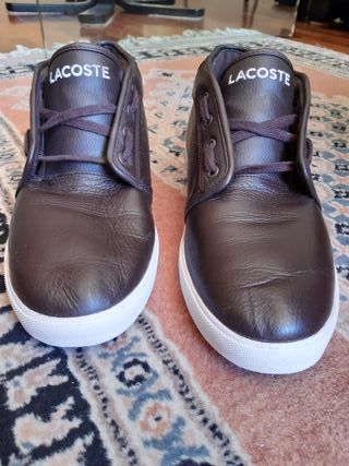 Envío GRATIS. Lacoste Zapatos piel 41 Ampthill 