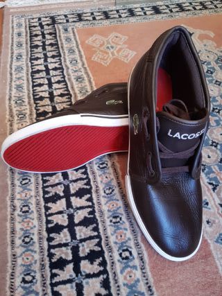 Envío GRATIS. Lacoste Zapatos piel 41 Ampthill 