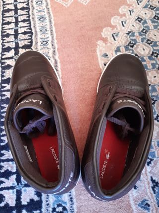Envío GRATIS. Lacoste Zapatos piel 41 Ampthill 